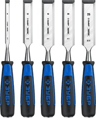 ЗУБР Ударник, 5 предм, набор стамесок-долот, Профессионал (18097-H5)