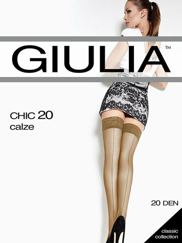 Чулки Chic 20 calze Giulia