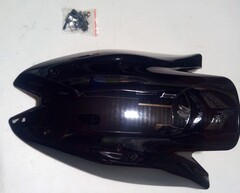 Ветровое стекло для Kawasaki Z1000 2010 - 2012 г.в. / черное