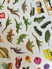 Альбом 500 наклеек для мальчиков