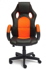 Кресло компьютерное Рейсер  (Racer GT) — черный/оранжевый (36-6/07)