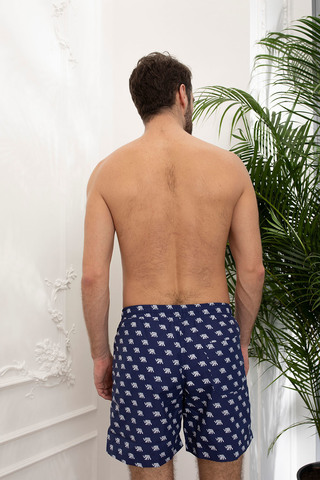 Мужские шорты 18181-5 синий Laete