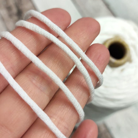 Хлопок-шнурок MIROGLIO / TWINE 180 белый
