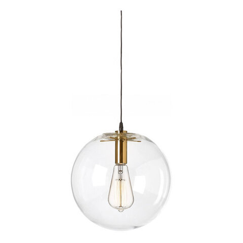 Светильник Glass Ball Ceiling Gold D25