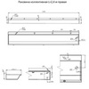 Тругор Р-на кол-ная L=2,4пра1,2 Раковина коллективная 240х47,4