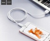Кабель USB - Lightning 2,1А Hoco X1 2м (200 см) (Белый)