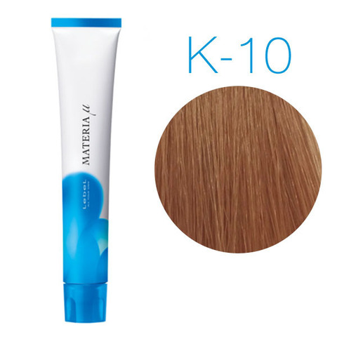 Lebel Materia Lifer K-10 (яркий блондин медный) -Тонирующая краска для волос