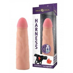Комплект HARNESS № 69 (трусики с насадкой из киберкожи)