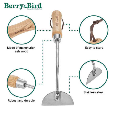 Мотыга для прополки и окучивания Berry&Bird