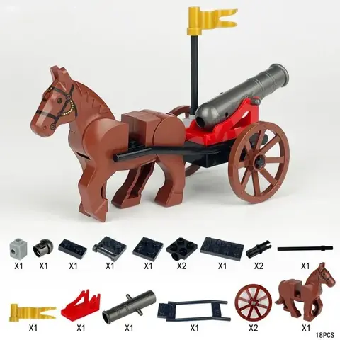 Минифигурки Конная повозка серия 513