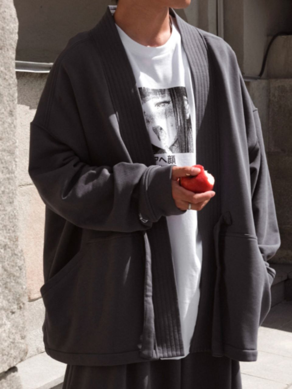 Кимоно RICE LOGO KIMONO/GRAFIT