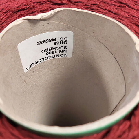 Хлопок фламе MONTICOLOR SUGHERO 180 кирпичный