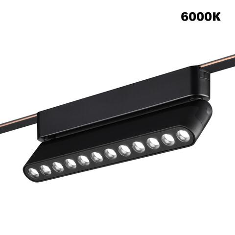 359465 SHINO NT24 100 черный Трековый смарт-светильник для низковольтного шинопровода с двумя режимами работы IP20 LED 12W 24V 3000-6000K EASY