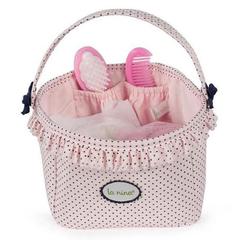 La Nina Корзинка с банными принадлежностями для кукол серия Шарлотта (65029)
