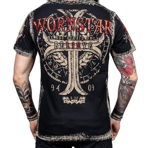 Wornstar | Футболка мужская BELIEVE TEE W020 спина