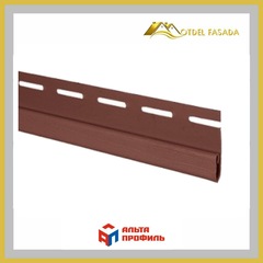 Планка Финишная Альта Профиль Канада Плюс Премиум Т14  Красно-коричневый 3м