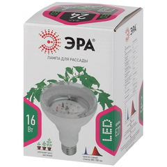 Фитосветильник для растений светодиодный ЭРА FITO-16W-RB-E27-K (Б0039072)