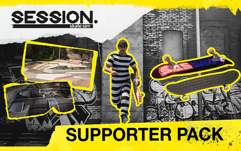 Session: Skate Sim Supporter Pack (для ПК, цифровой код доступа)