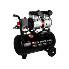 Компрессор поршневой безмасляный QUATTRO ELEMENTI PACIFIC 24-200 (200 л/мин, 24л, 1,2 л.с, 8 бар, 22.5 кг)