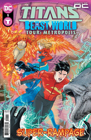 Titans Beast World Tour Metropolis #1 (One Shot) (Cover A)