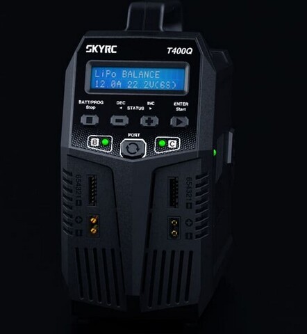 Зарядное устройство SkyRc T400Q 100W x4 12A 1-6S