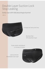 Гигиенические менструальные трусы Daisy bikini впитывающие, из чего состоят