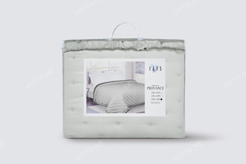 Покрывало Ecotex Provance (220*240 см ) - серый - купить 2