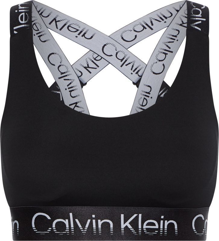 Бюстгальтер спортивный Calvin Klein High Support Sports Bra - black –  купить за 6 592 руб