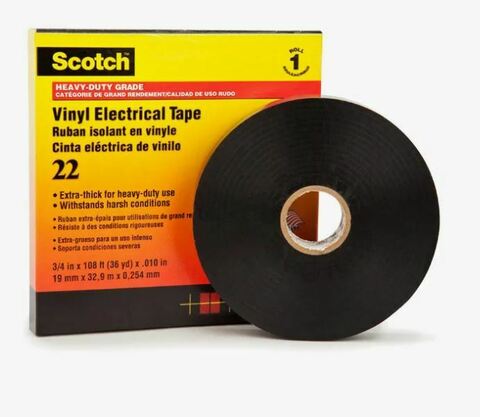 3M SCOTCH 22 изоляционная лента - 25мм х 30 м