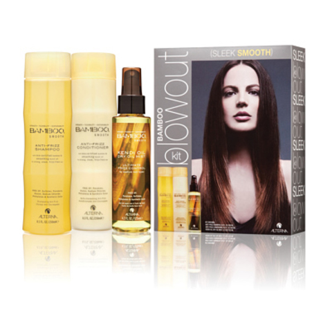 Alterna Bamboo Smooth Be-Sleek Blowout Kit - Набор «Блеск глянца»