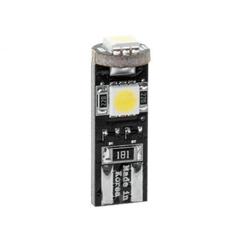 Габаритные LED лампы W5W CAN-BUS 5000K