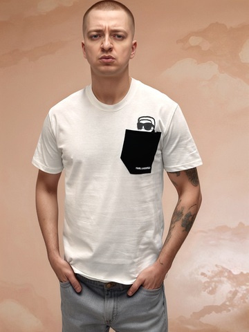 Футболка Karl Lagerfeld 353296white
