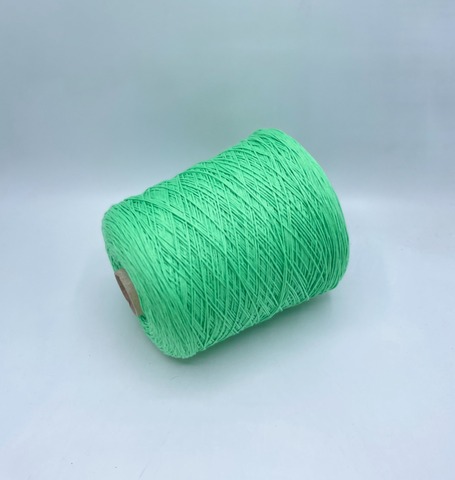 Бобинная пряжа (пр.Италия), art.Cotone, 350м/100 гр. 100%Хлопок, цвет-Разбеленно-зеленый , арт.34811