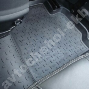 Резиновые коврики для Forester, высокий борт
