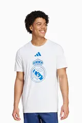 Футболка adidas Real Madrid 24/25 DNA Graphic Tee - белый