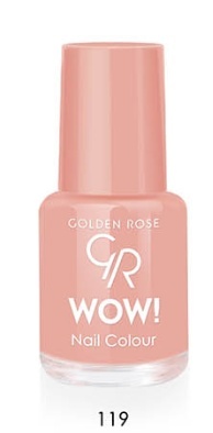 Golden Rose Лак  WOW! Nail Color тон 119  6мл