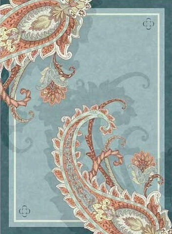 Плед 140х180 Dondi Valencia Specchio голубой