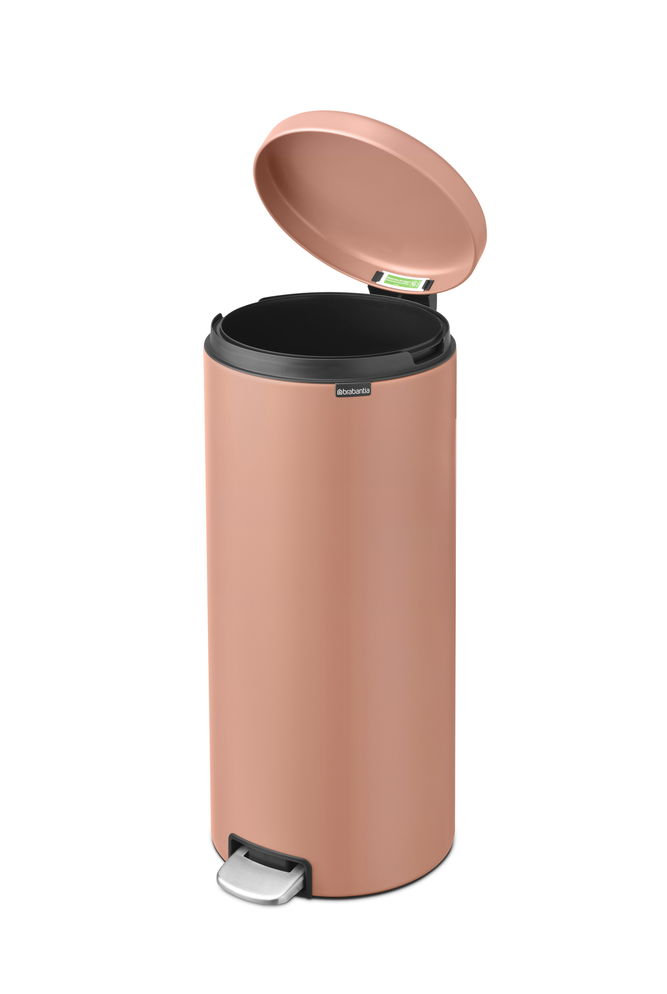 Мусорный бак newIcon (30 л), Медная роза, арт. 238741 - фото 8