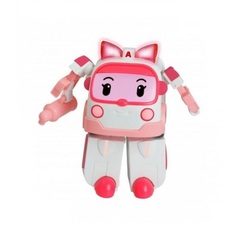 Robocar Poli Трансформер Эмбер, 12,5 см (свет + инструменты) (83095)