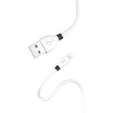 Кабель USB - Lightning 2.4А Hoco X27 1,2м (120 см) (Белый)