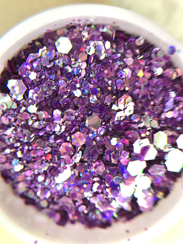 Глиттер CAT'S EYE LILAC