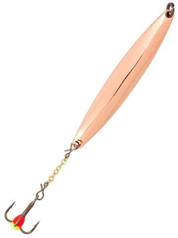 Блесна вертикальная зимняя LUCKY JOHN Nail Blade (цепочка, тройник), 45 мм, C