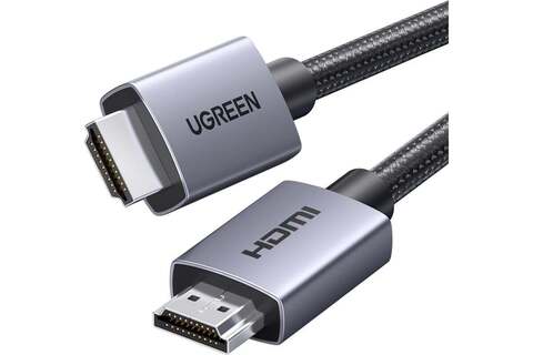 Кабель UGREEN HD153 (25297) HDMI 4K@60Hz Cable, 1м, серый