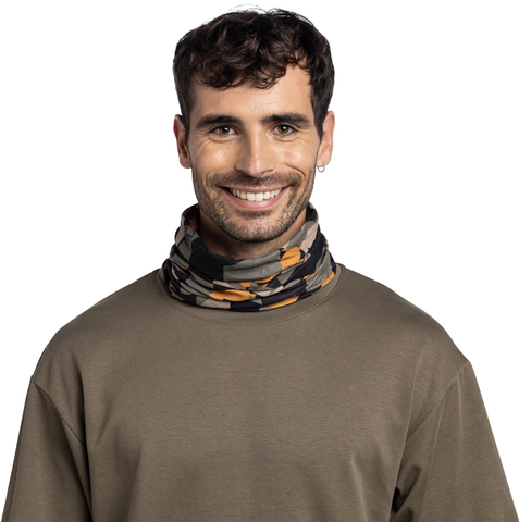 Картинка бандана-труба Buff CoolNet Teltary Khaki - 3