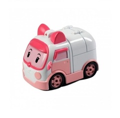 Robocar Poli Трансформер Эмбер, 12,5 см (свет + инструменты) (83095)