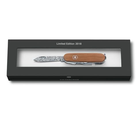 Нож складной Victorinox Deluxe Tinker Damast LE 2018 (1.4721.J18)