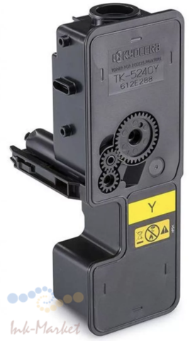 Тонер-картридж TK-5220Y Yellow 600 стр. Техническая упаковка.