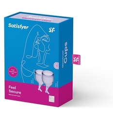 Набор менструальных чаш Satisfyer Feel_Secure,Белые