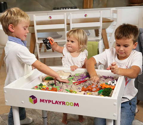 Световая песочница MYPLAYROOM™ с закрытым пеналом/длинная 17