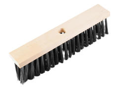 60-0-030 Щетка тротуарная деревянная 275х45мм, 5-ти рядная, без резьбы, без черенка (Россия)